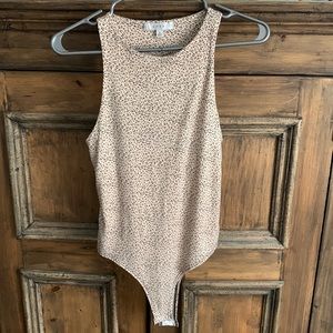 Sleeveless bodysuit-GAZE